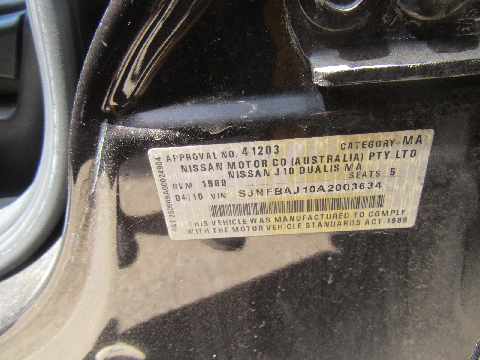 View Auto part Instrument Cluster Nissan Dualis 2010