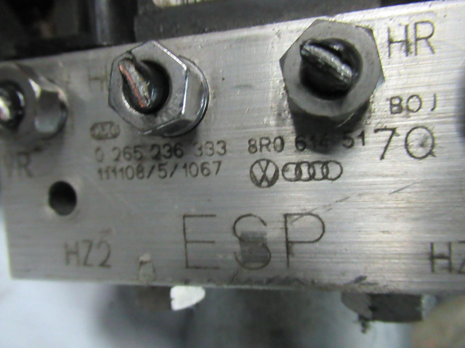View Auto part Abs Pump/Modulator Audi Q5 2011