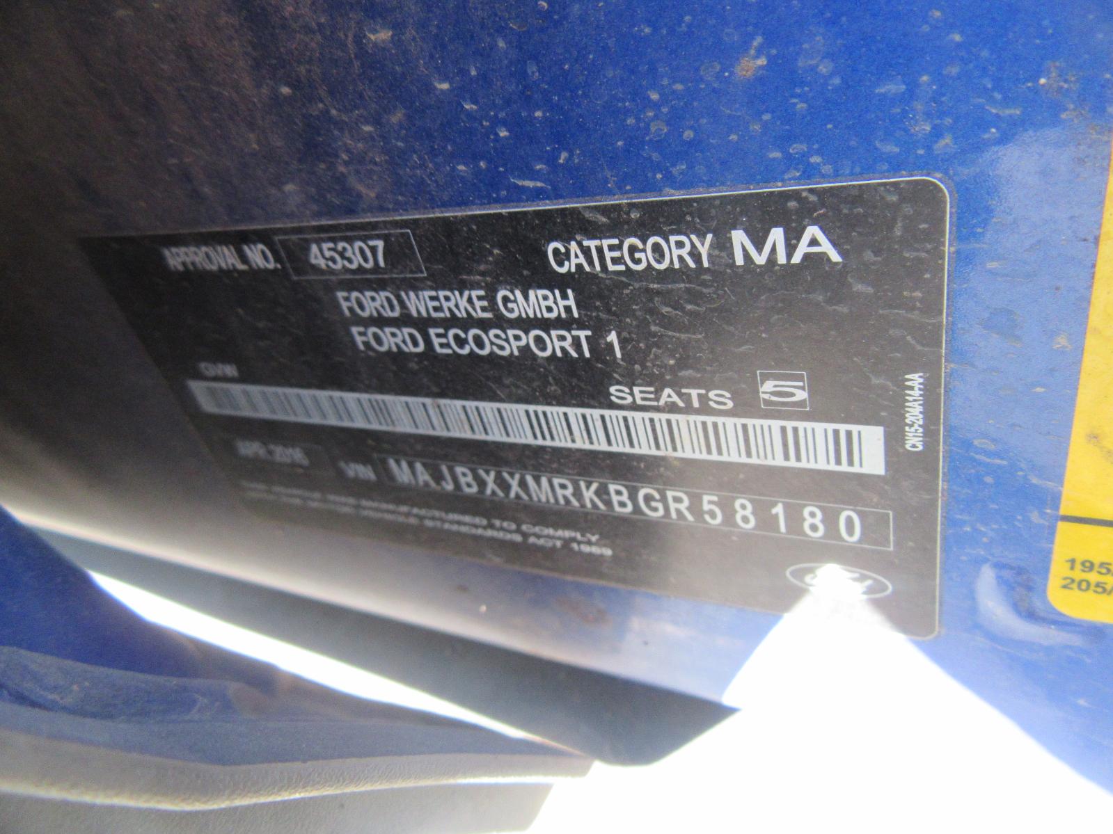 View Auto part A/C Condenser Ford Ecosport 2016