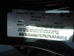 View Auto part Right Guard Holden Cruze 2013