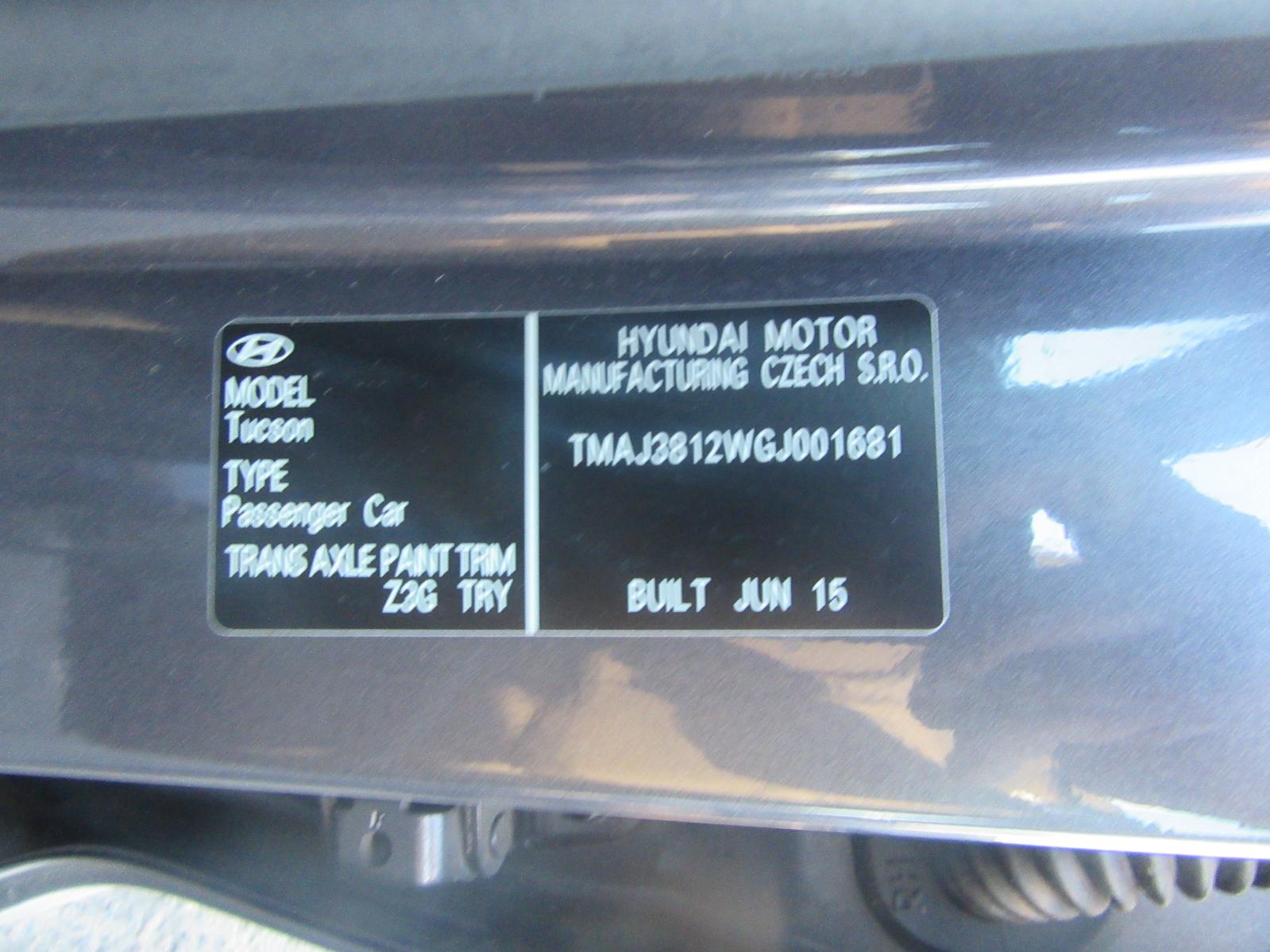 View Auto part Differential Centre Hyundai Tucson 2015