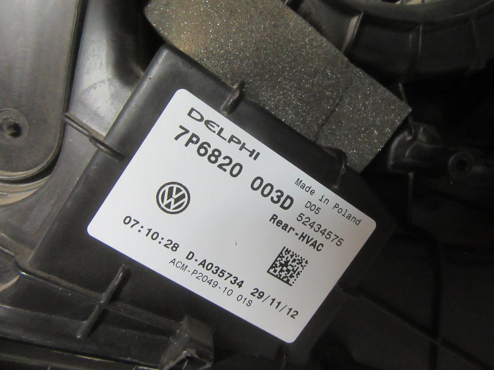 View Auto part Heater Core/Box Volkswagen Touareg 2013