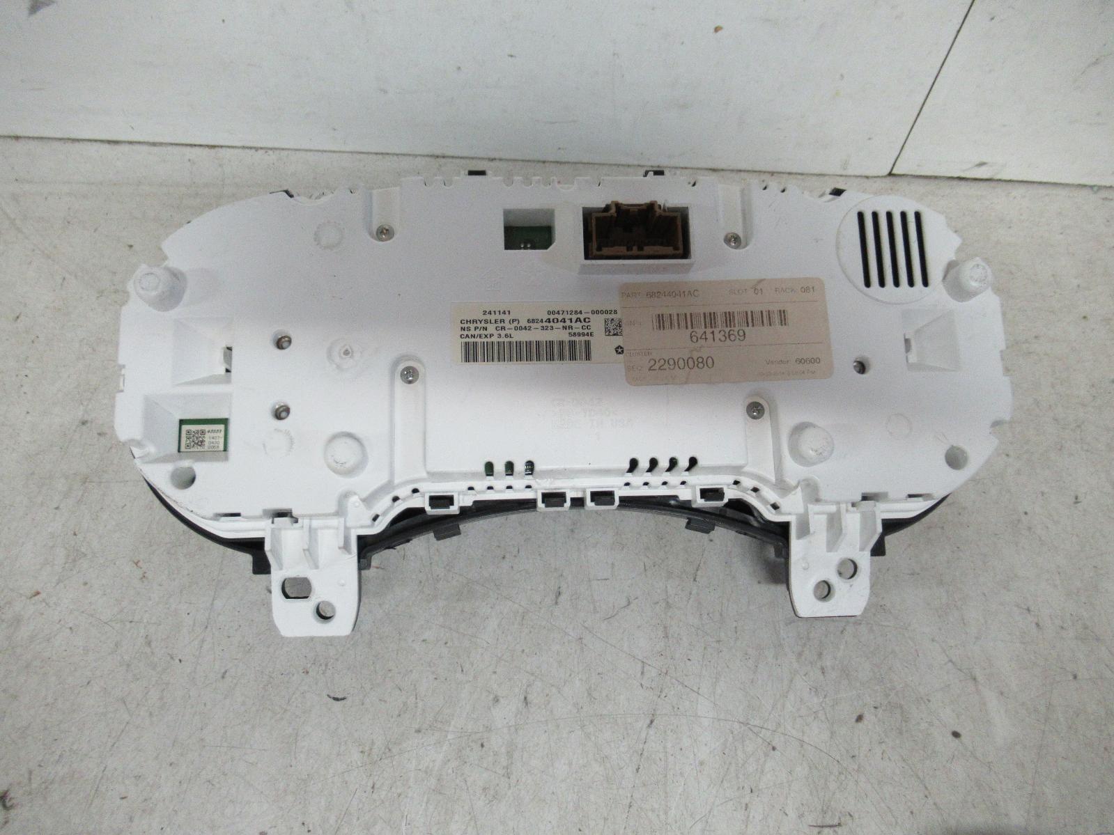 View Auto part Instrument Cluster Jeep Grandcherokee 2015