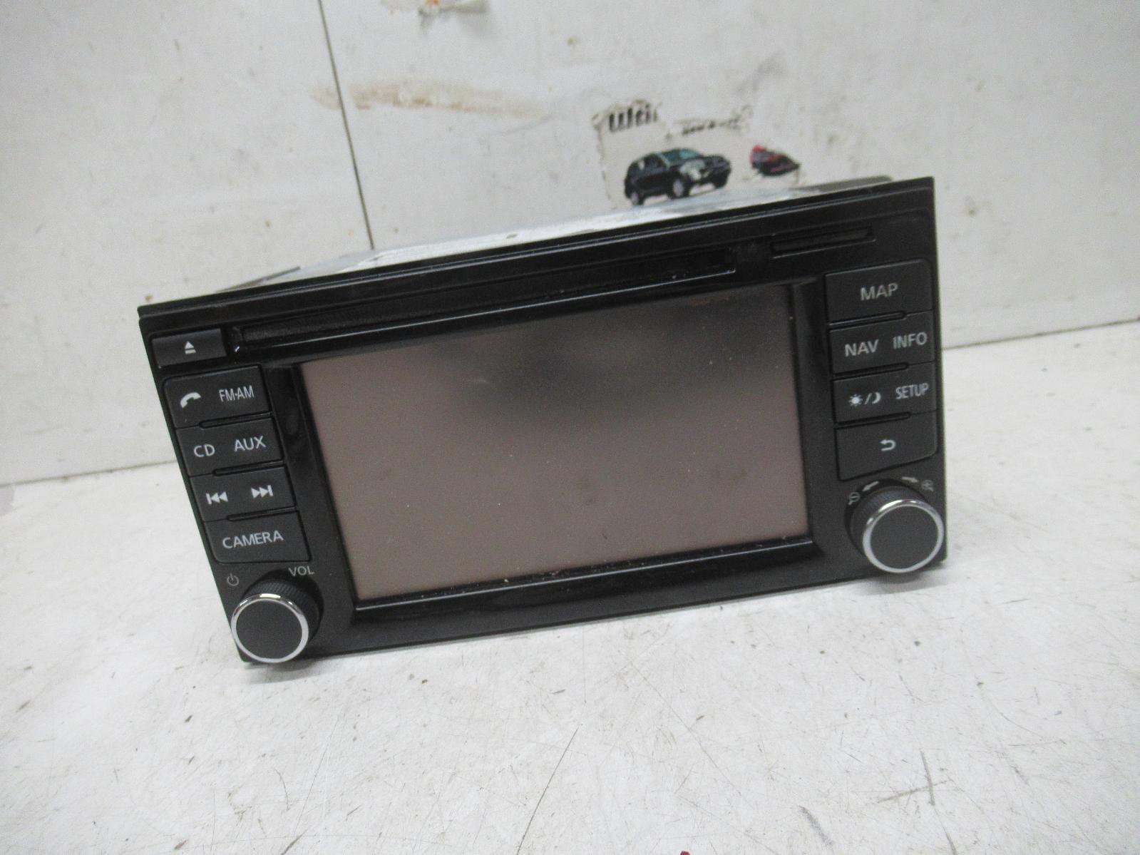 NISSAN MICRA STEREO/HEAD UNIT DISPLAY UNIT, SAT NAV TYPE, K13, 04/1512