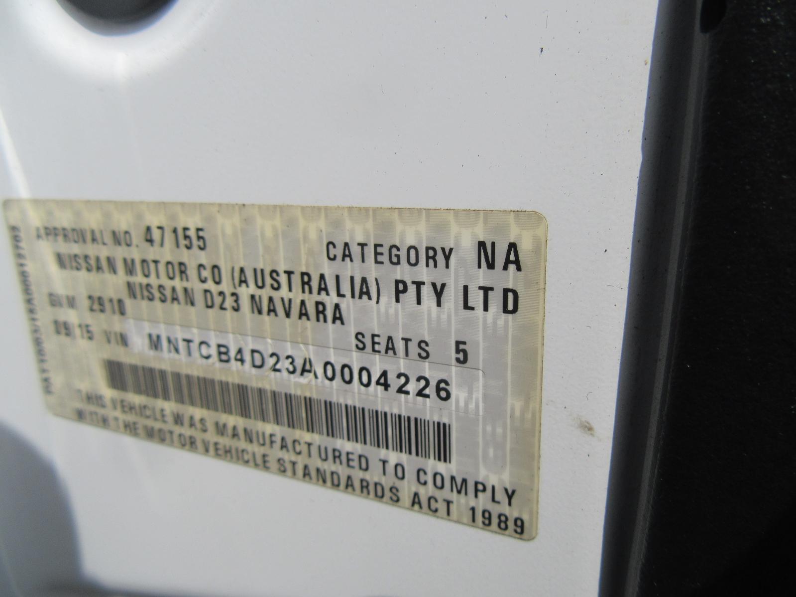 View Auto part Sunvisor Nissan Navara 2015