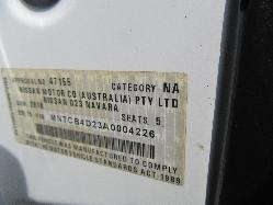 View Auto part Sunvisor Nissan Navara 2015