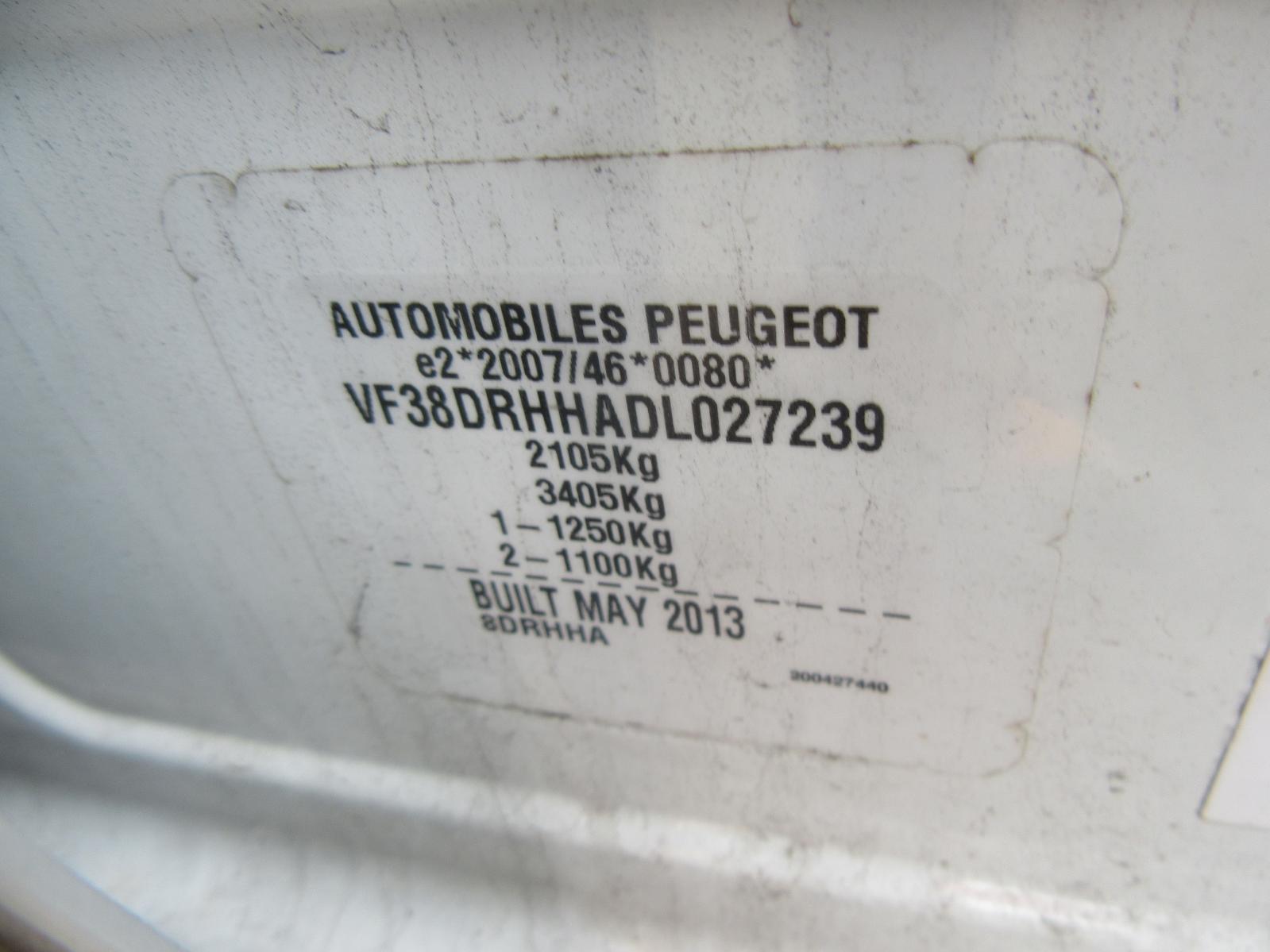 View Auto part Sunvisor Peugeot 508 2014