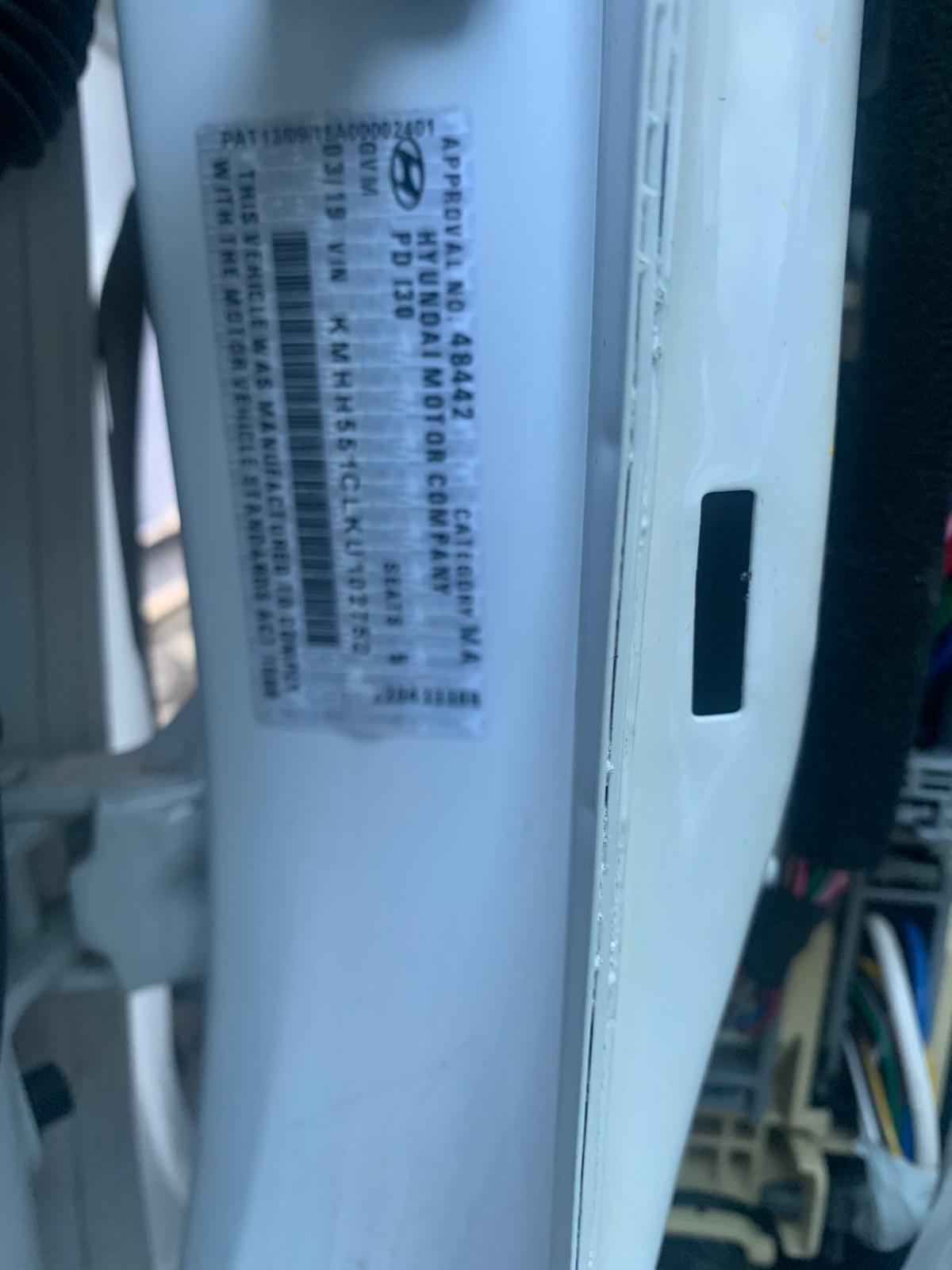 View Auto part Engine Hyundai I30 2019