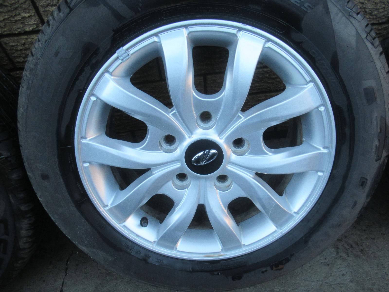 MAHINDRA XUV500 WHEEL ALLOY FACTORY, 17X7.0IN, W8, 06/12 12 13 14 15