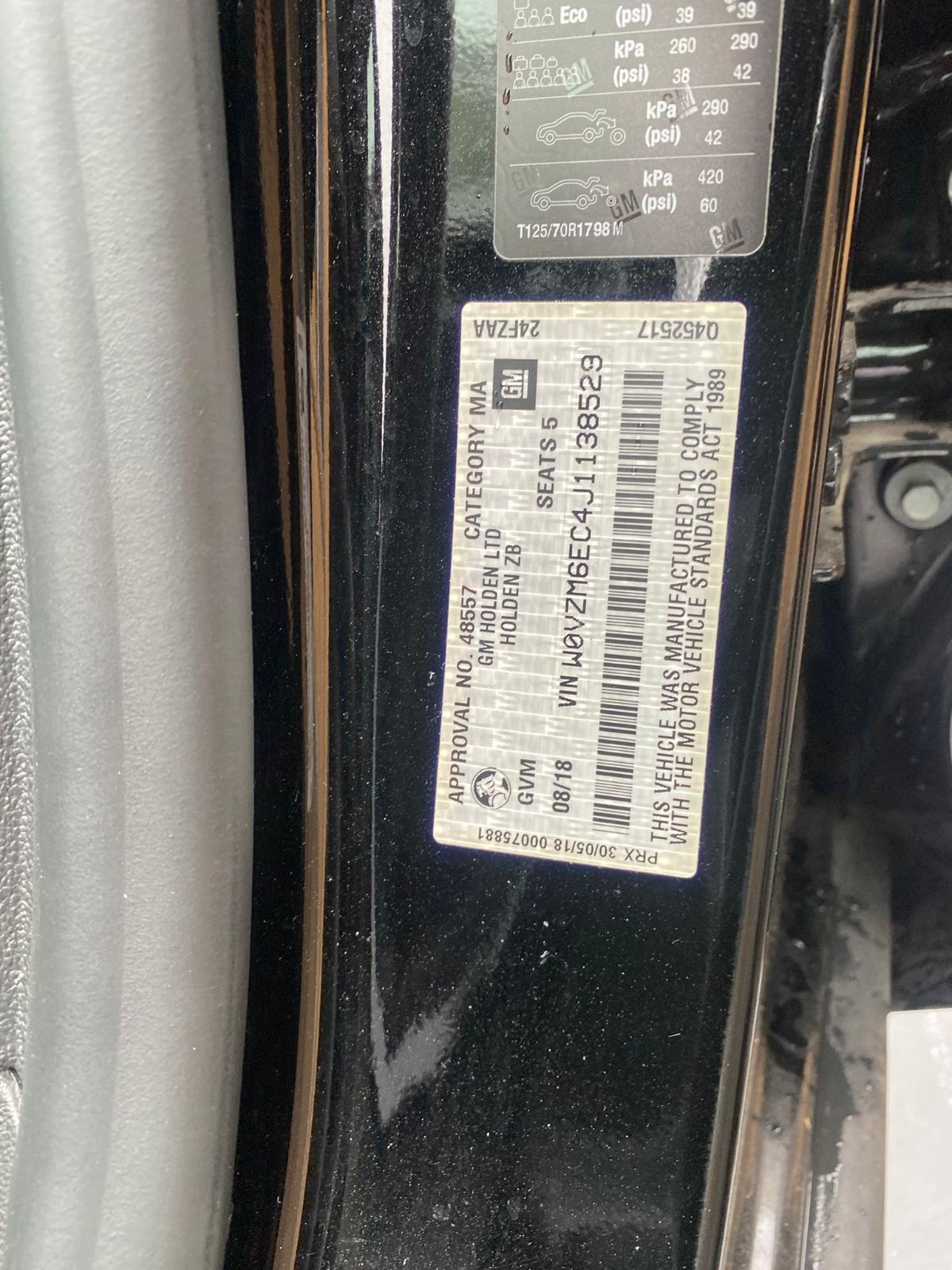 Fuel Pump Commodore Holden 2018