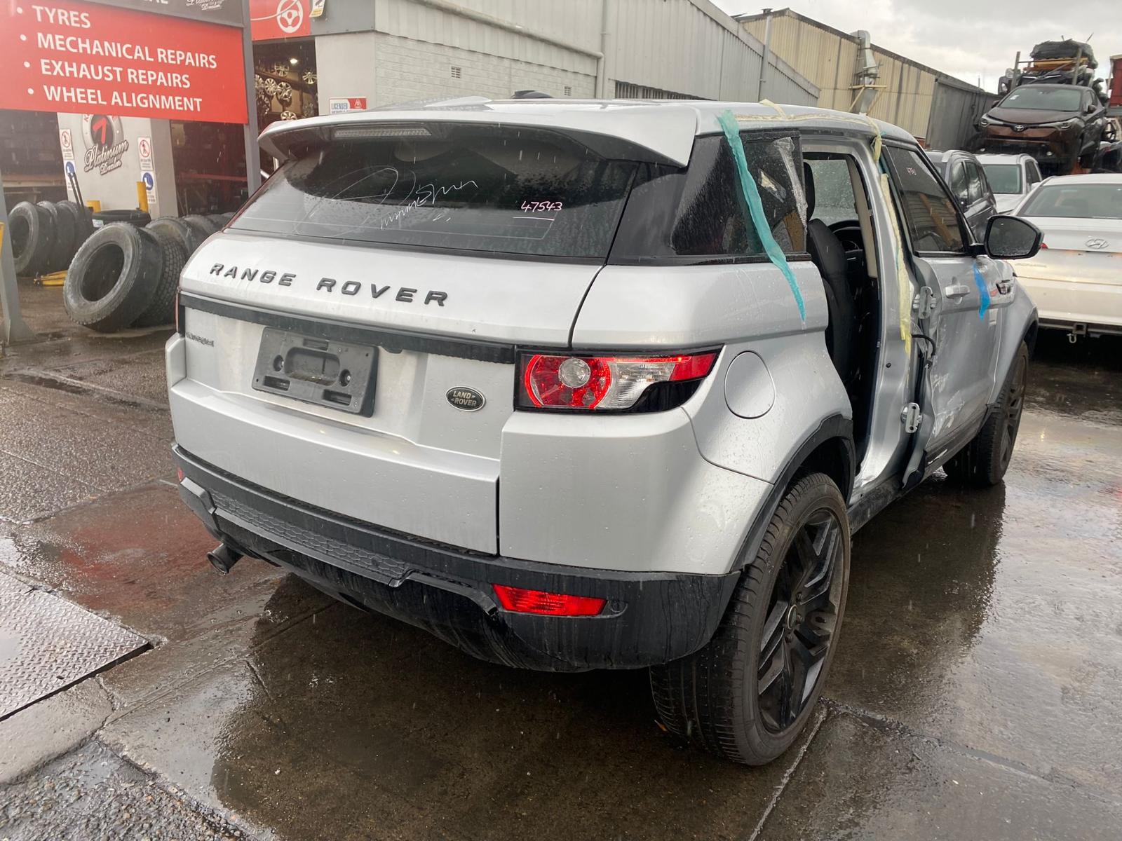 Right Front Door Window Rangerover Evoque Land Rover 2015