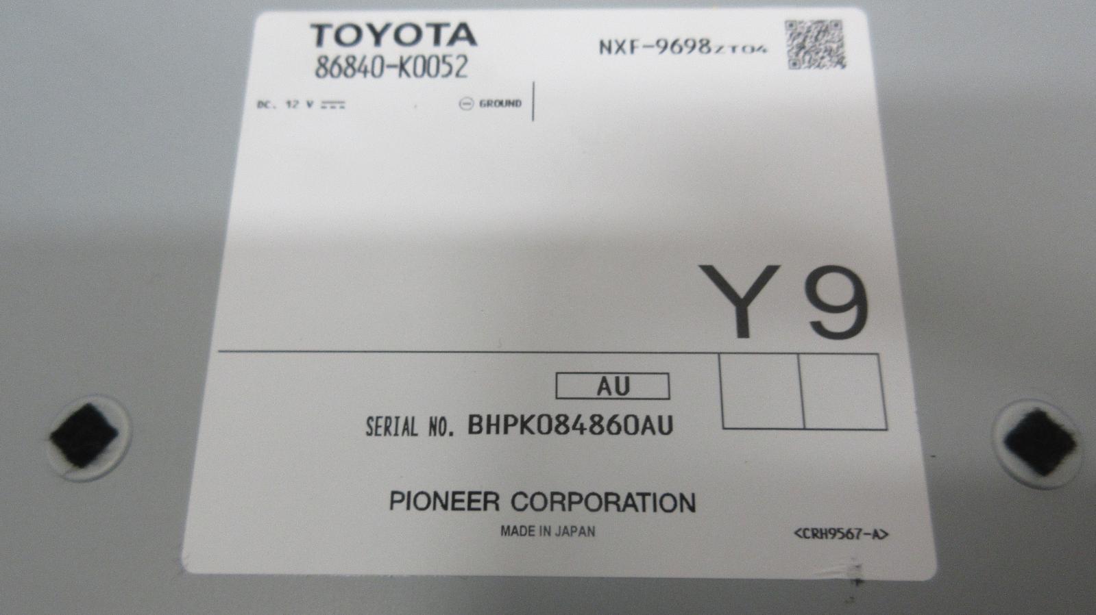 View Auto part Misc Toyota C-hr 2022