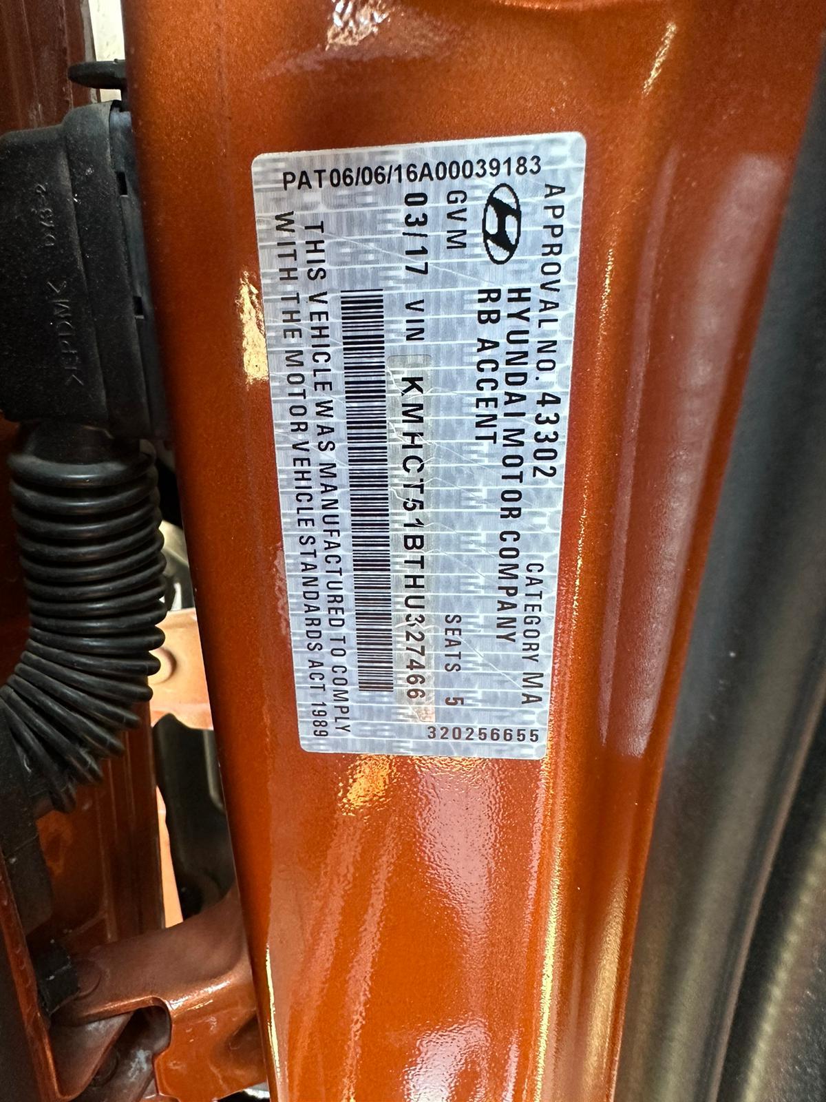 View Auto part Starter Hyundai Accent 2017