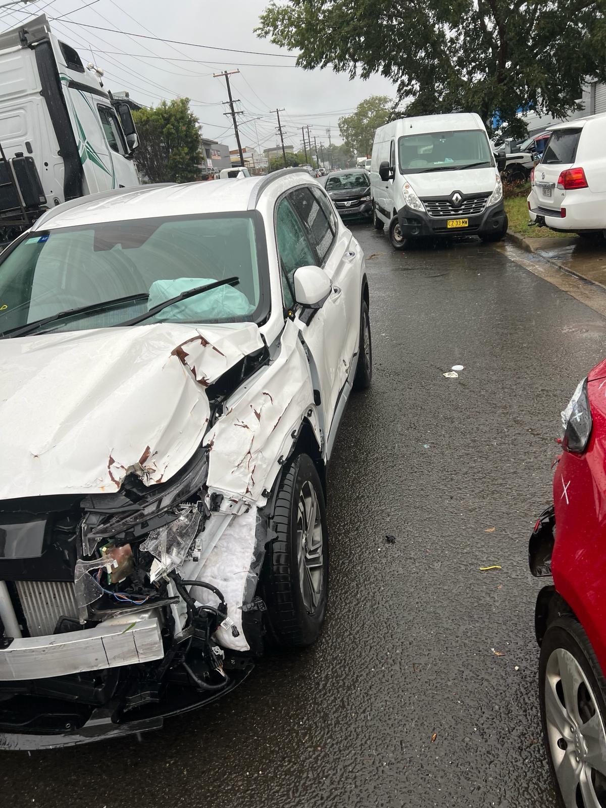 View Auto part Left Door Mirror Hyundai Santa Fe 2023