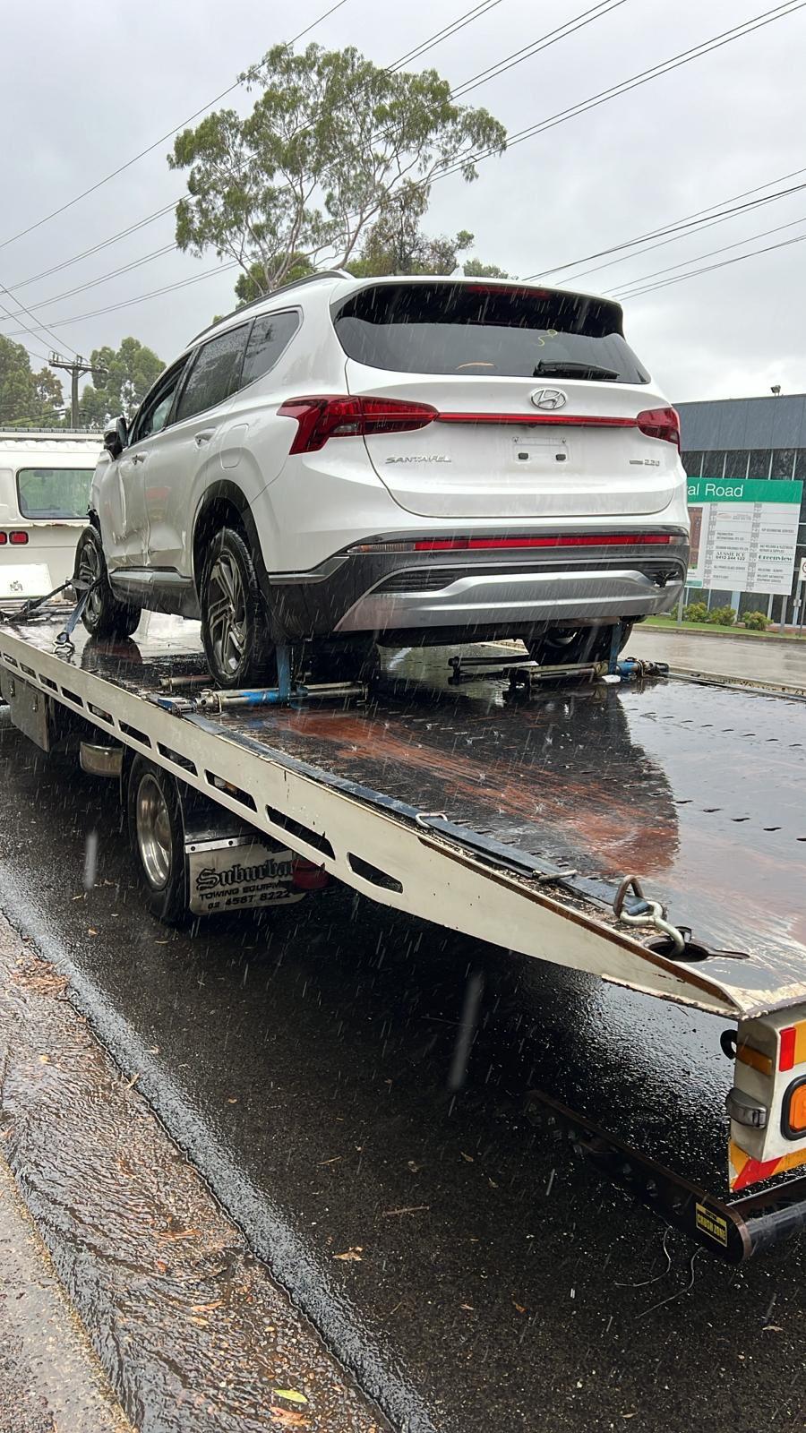 View Auto part Left Door Mirror Hyundai Santa Fe 2023