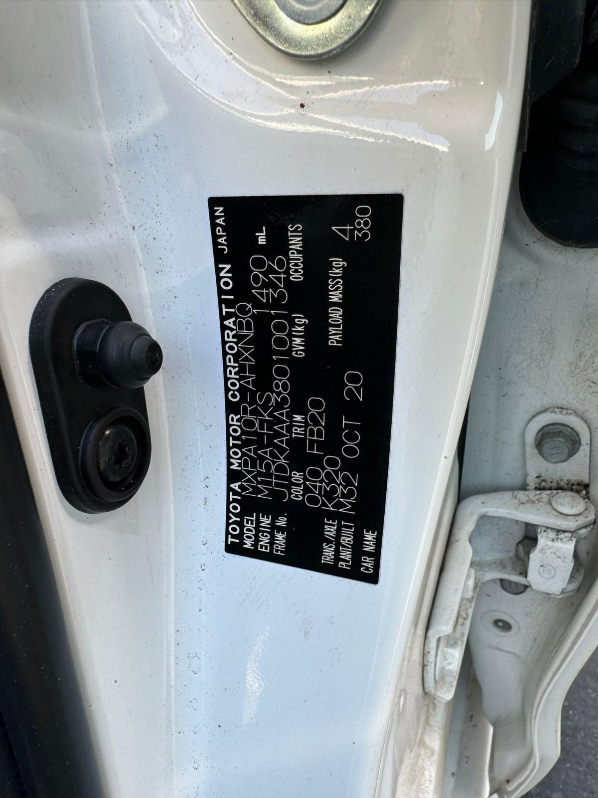 View Auto part Left Taillight Toyota Yaris 2021