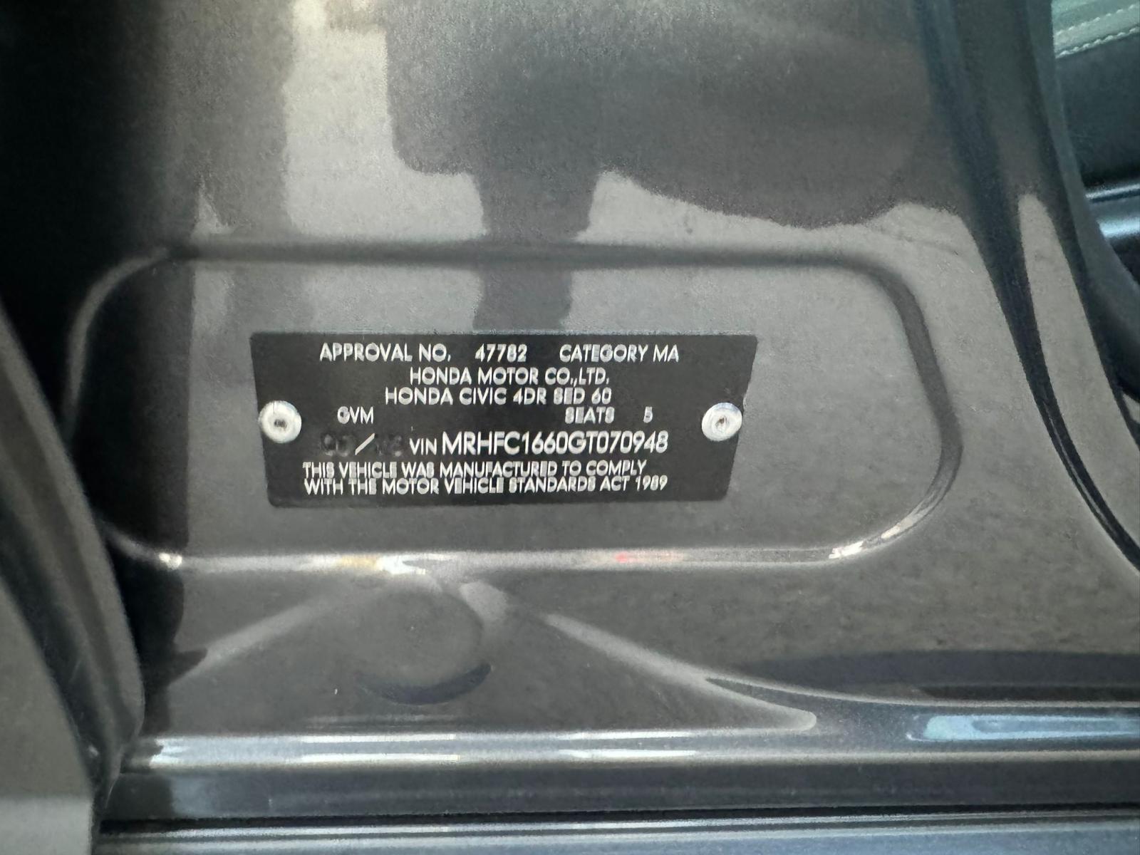 View Auto part Radio/Cd/Dvd/Sat/Tv Honda Civic 2016
