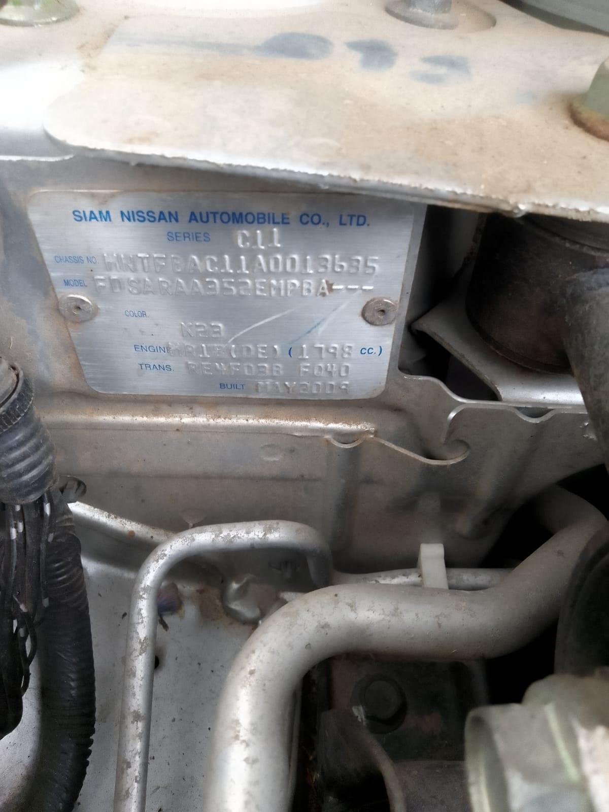 View Auto part Sunvisor Nissan Tiida 2009