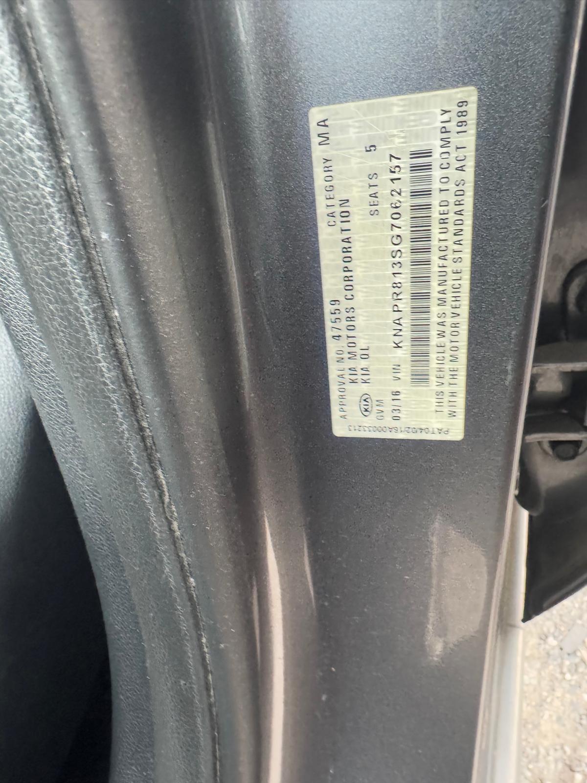 View Auto part Reverse Camera Kia Sportage 2016