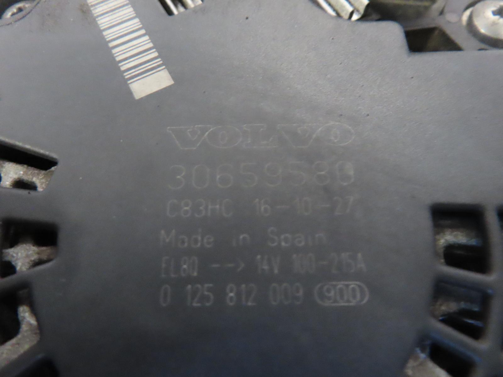 View Auto part Alternator Volvo Xc60 2017