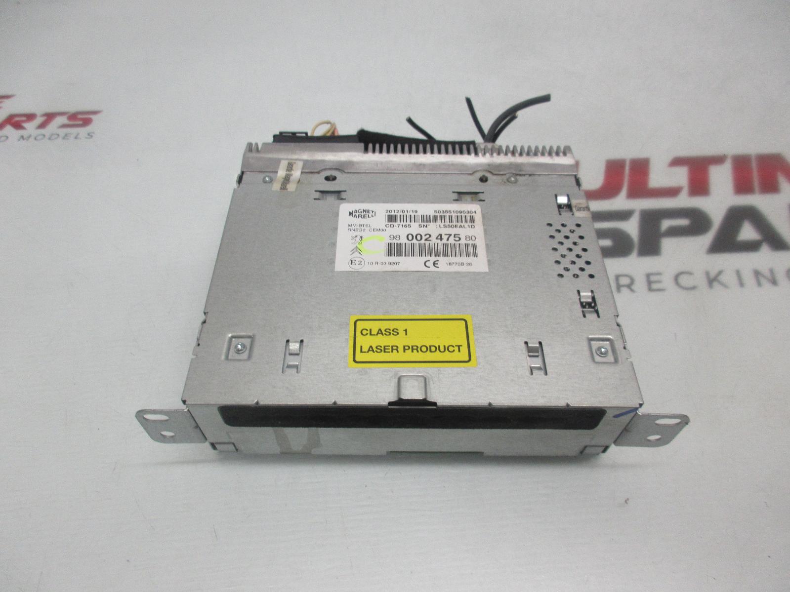 View Auto part Radio/Cd/Dvd/Sat/Tv Peugeot 508 2012