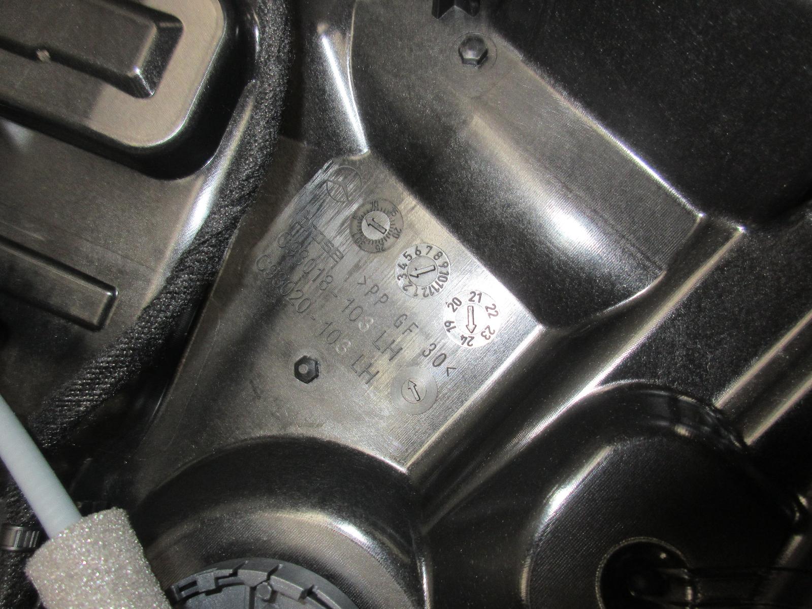 View Auto part Left Rear Wnd Reg/Motor Mercedes Gla Class 2024