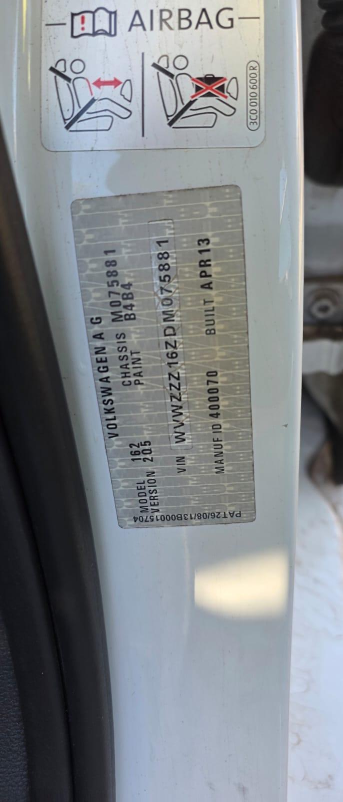 2013 Volkswagen Jetta Left Door Mirror View Auto part Left Door Mirror Volkswagen Jetta 2013