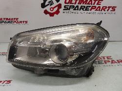 View Auto part Left Headlamp Nissan Dualis 2010