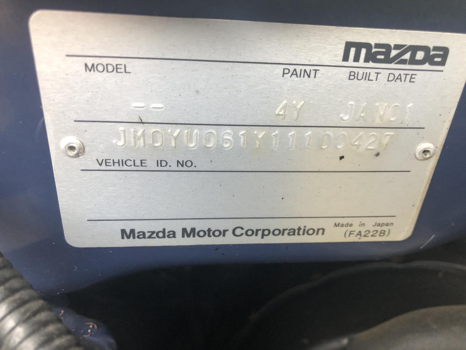 View Auto part Fan Mazda Tribute 2001