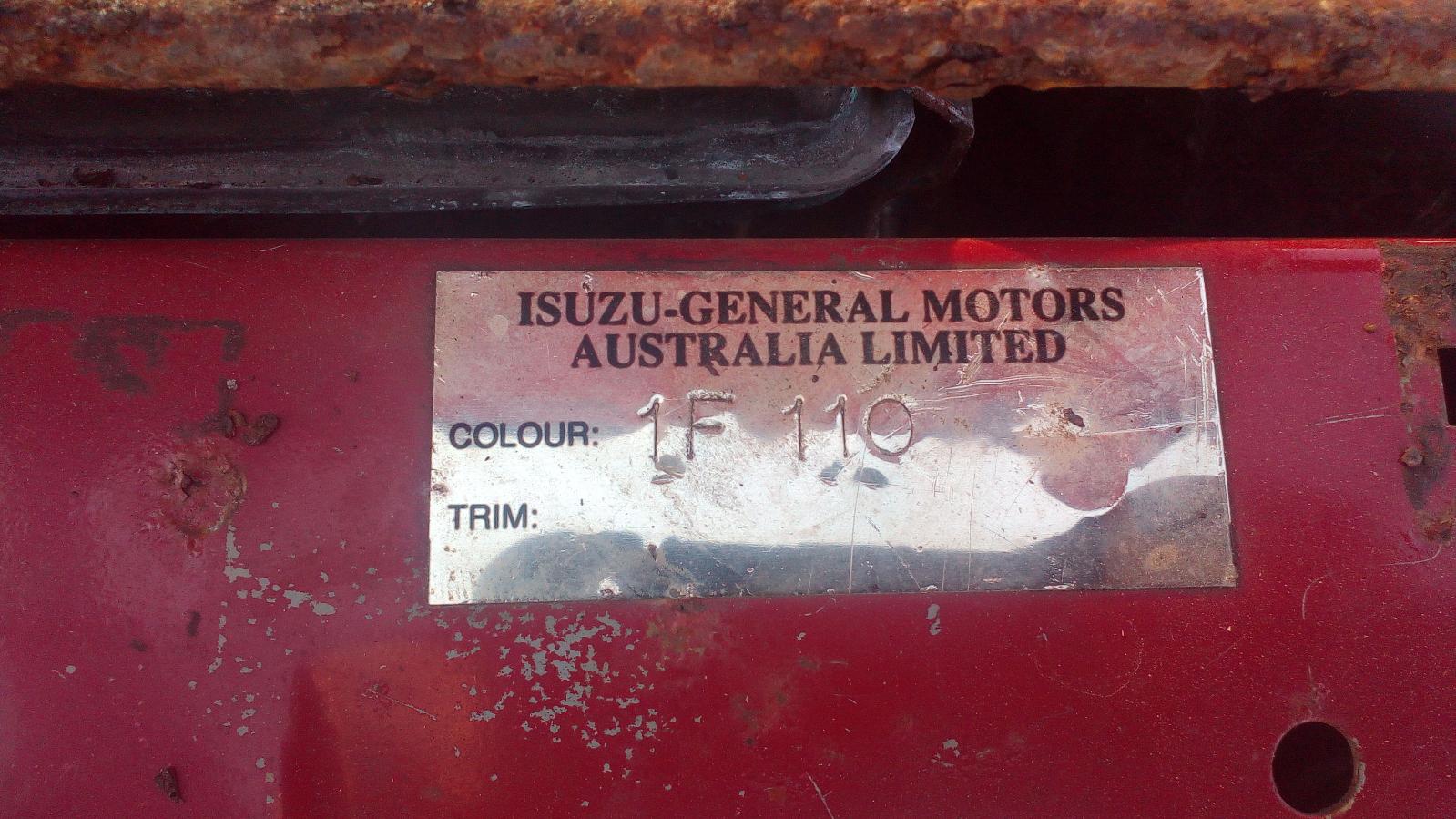 View Auto part Trans/Gearbox Holden Rodeo 1993