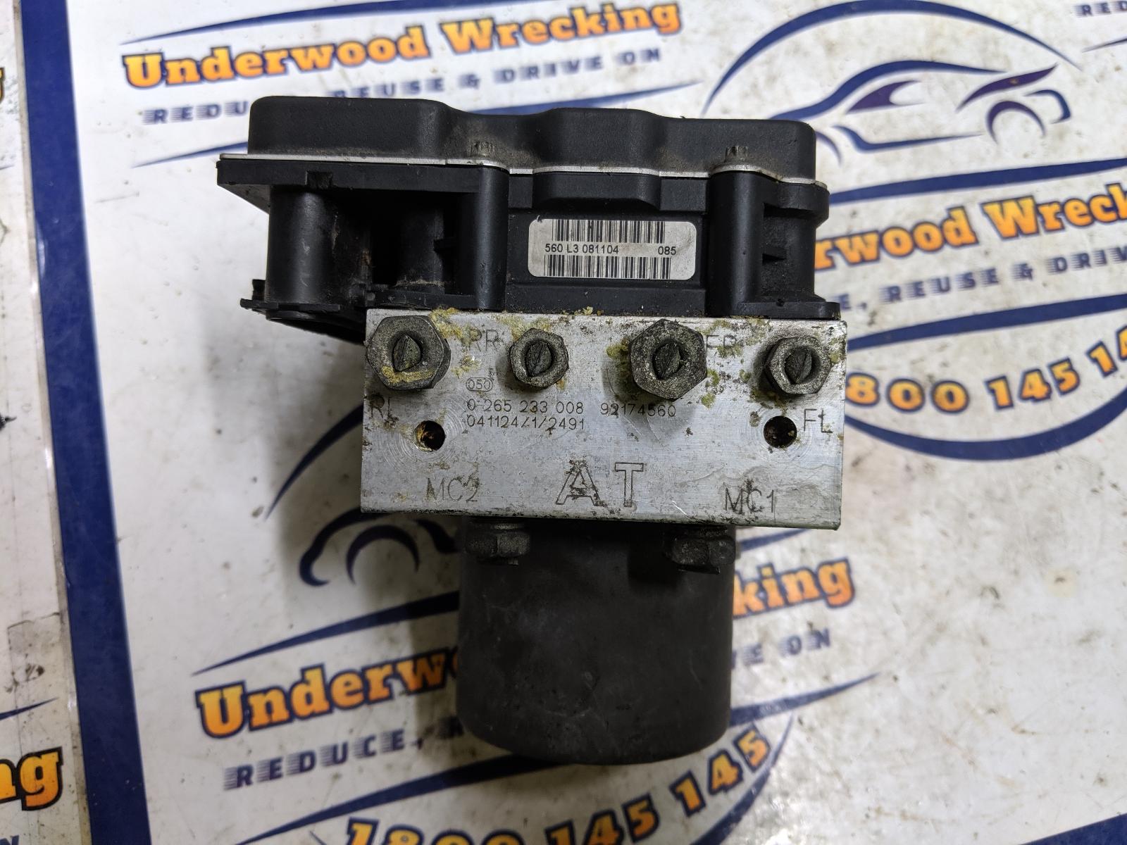 View Auto part Abs Pump/Modulator Holden Commodore 2005