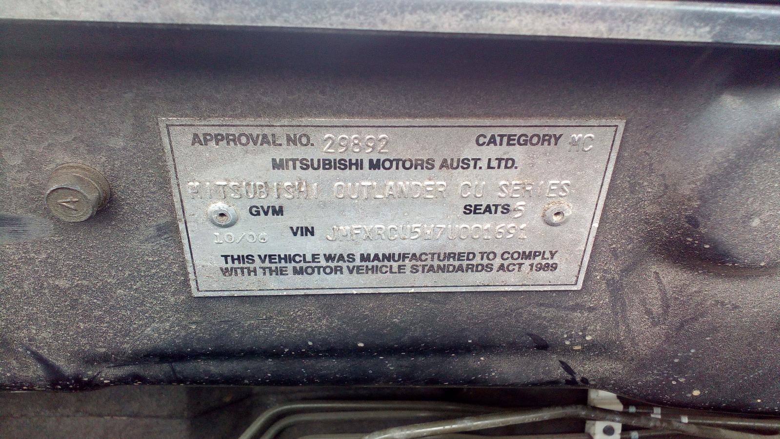 2006 Mitsubishi Outlander Map Sensor View Auto part Map Sensor Mitsubishi Outlander 2006