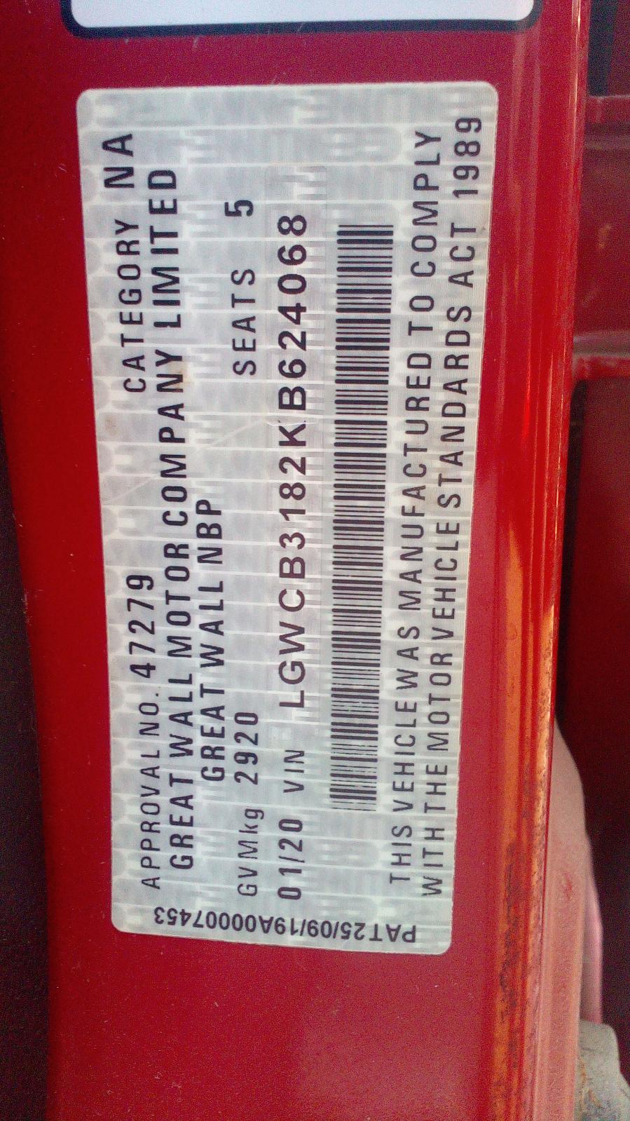 View Auto part Ecu Great Wall Steed 2019