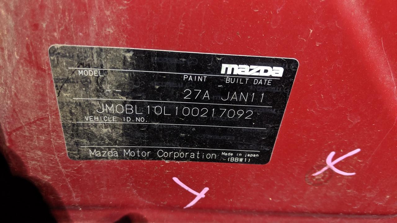 View Auto part Misc Switch/Relay Mazda 3 2011