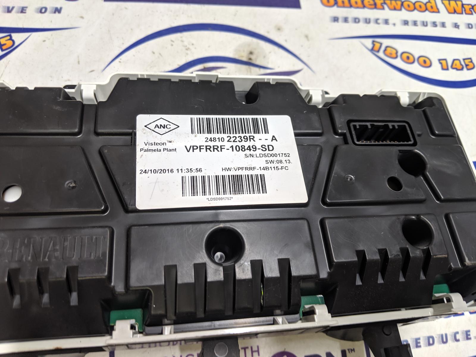 View Auto part Instrument Cluster Renault Trafic 2017