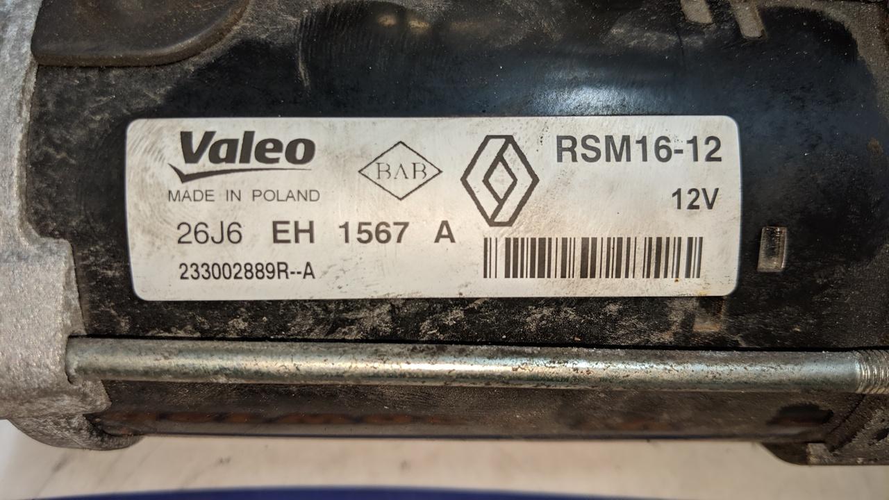 View Auto part Starter Renault Trafic 2017