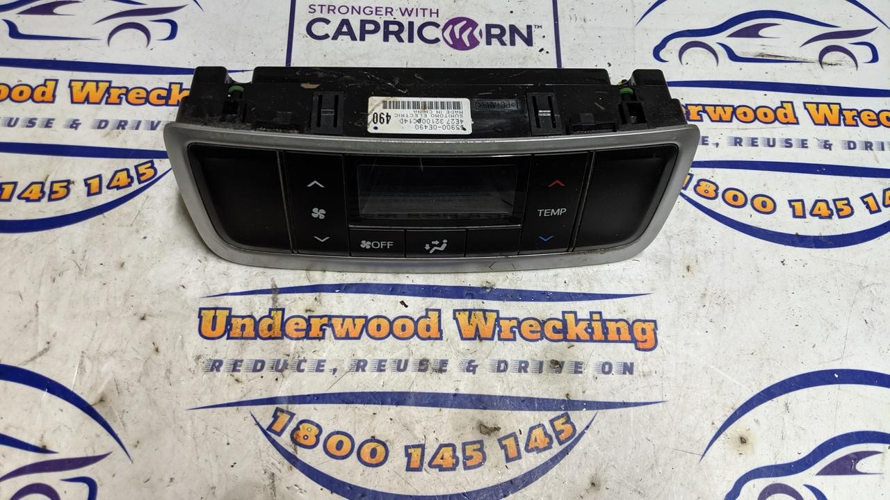 View Auto part Heater/Ac Controls Toyota Kluger 2014