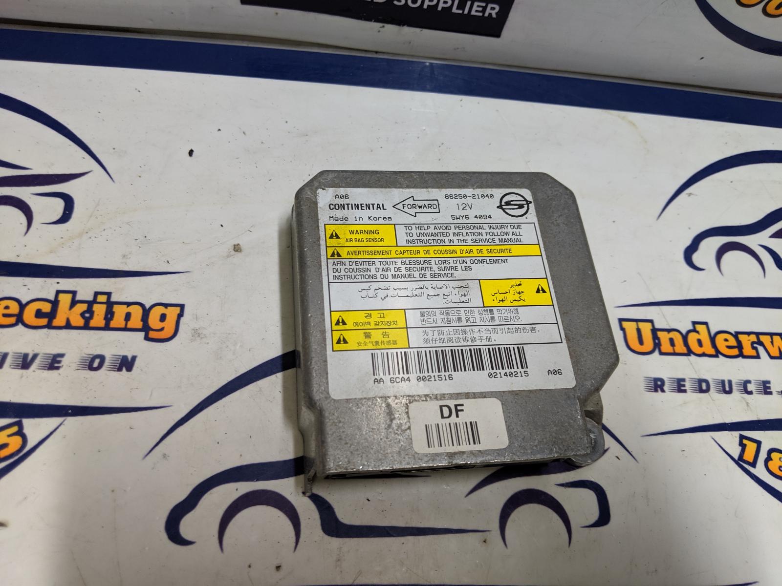 2014 Ssangyong Stavic Airbag Module/Sensor View Auto part Airbag Module/Sensor Ssangyong Stavic 2014