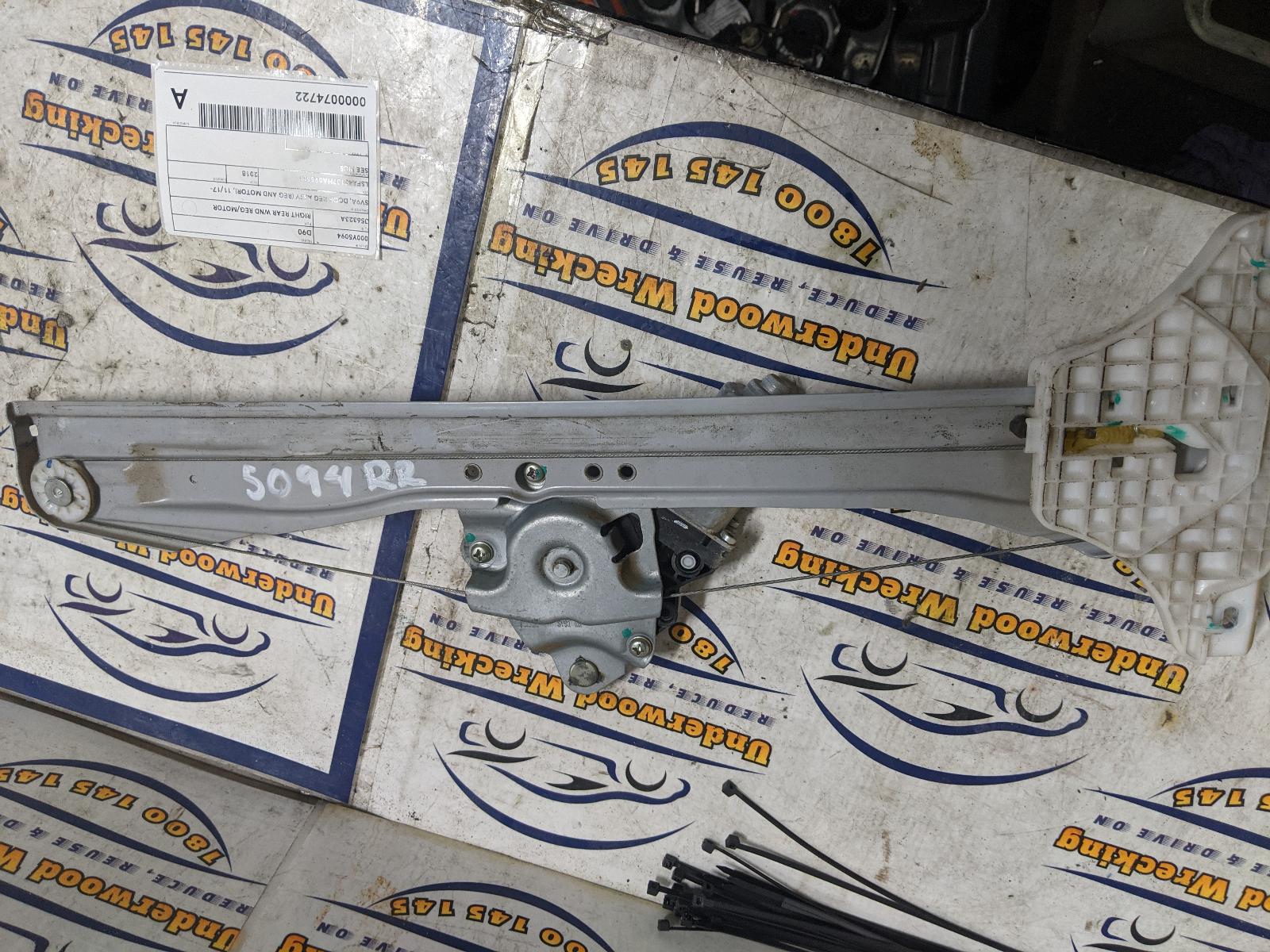 View Auto part Right Rear Wnd Reg/Motor Ldv D90 2018