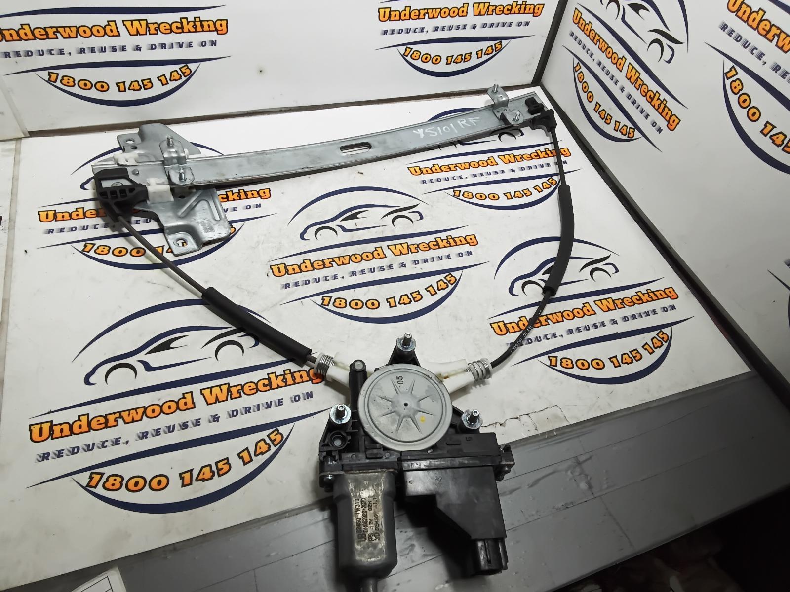 View Auto part Right Front Window Reg/Motor Kia Rio 2014