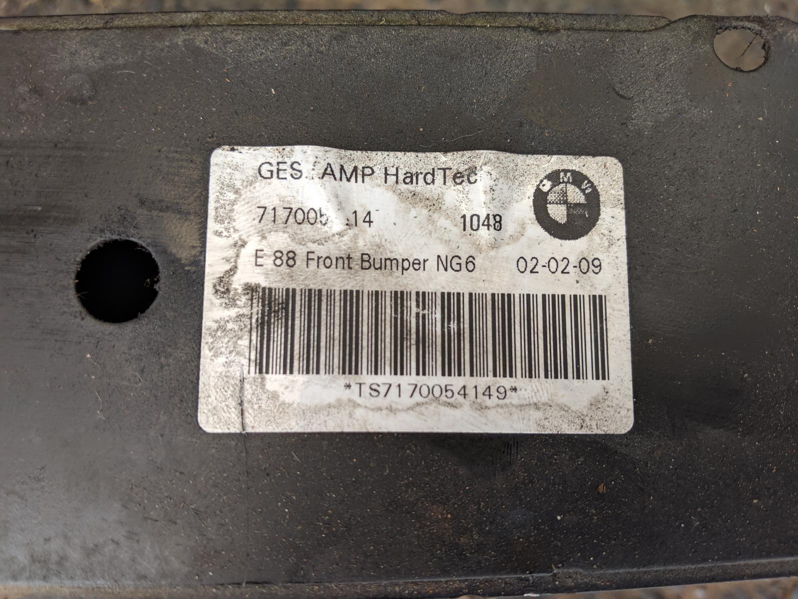 View Auto part F/Bar Reinforc/Brack Bmw 1 Series 2009