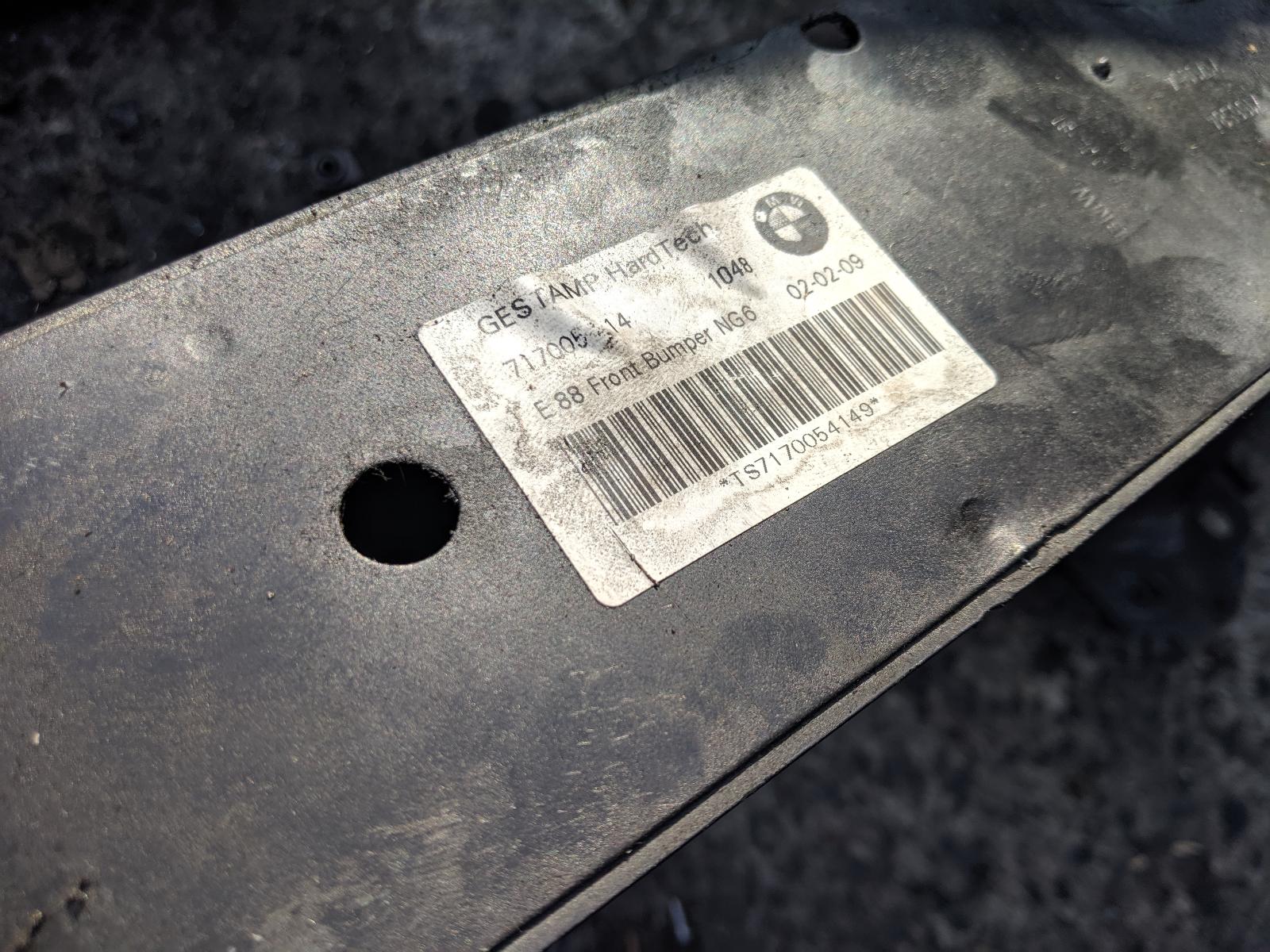 View Auto part F/Bar Reinforc/Brack Bmw 1 Series 2009