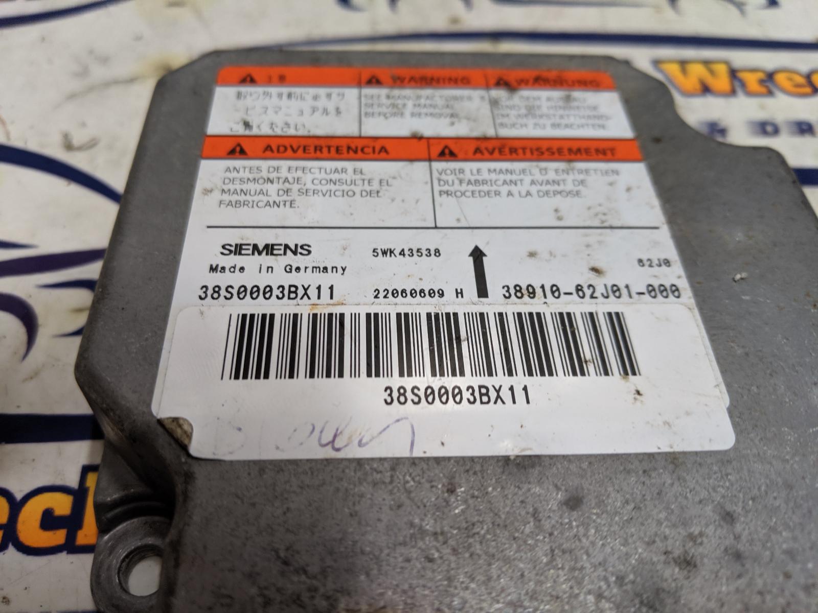 2006 Suzuki Swift Airbag Module/Sensor View Auto part Airbag Module/Sensor Suzuki Swift 2006