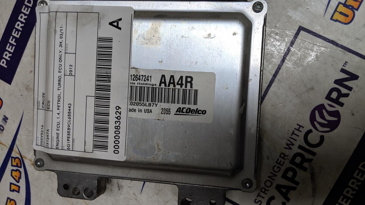 View Auto part Ecu Holden Cruze 2012