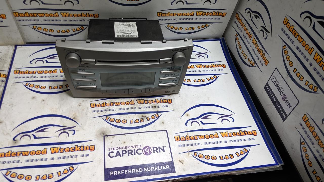 View Auto part Radio/Cd/Dvd/Sat/Tv Toyota Camry 2007