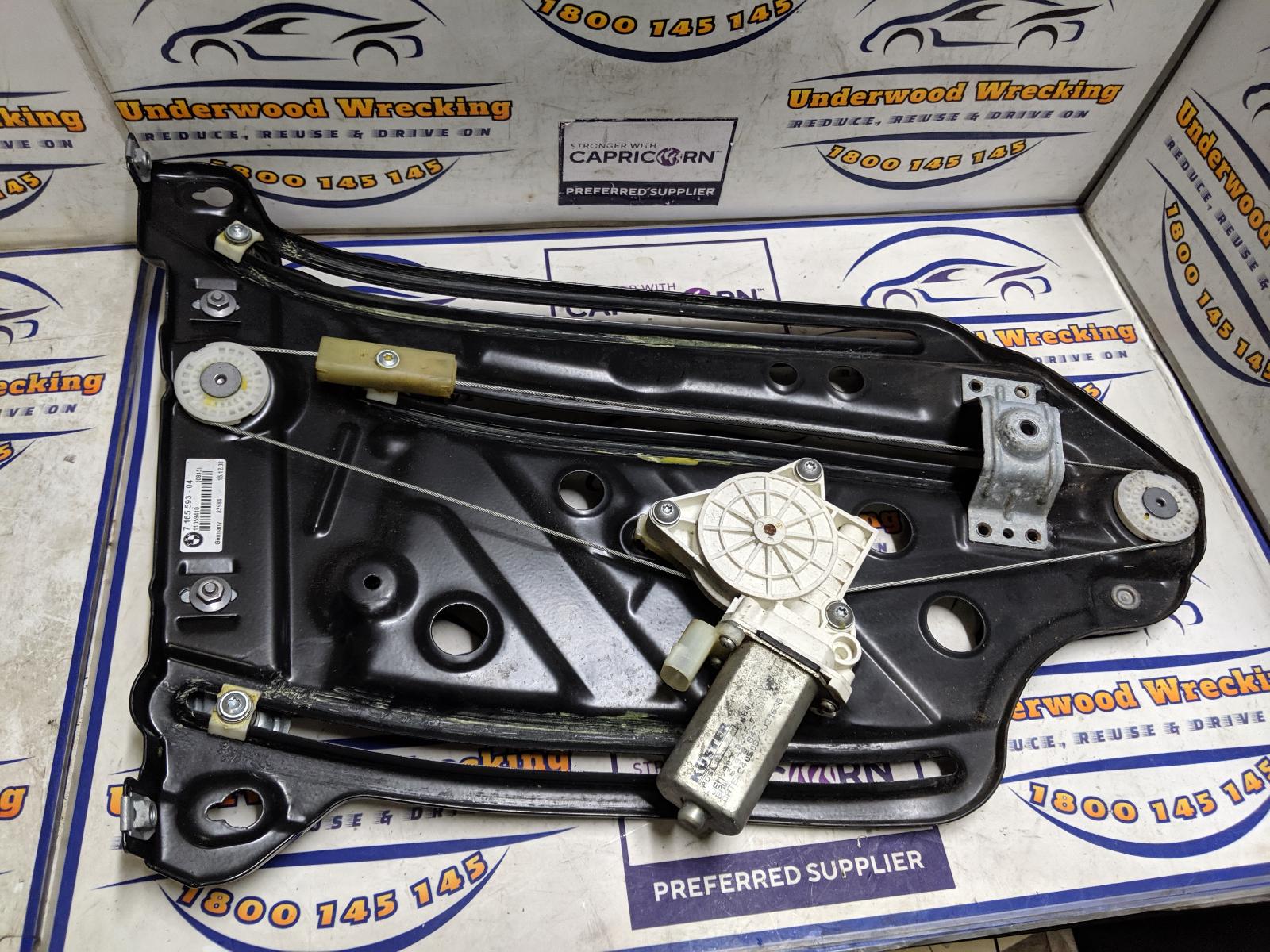 View Auto part Left Rear Wnd Reg/Motor Bmw 1 Series 2009