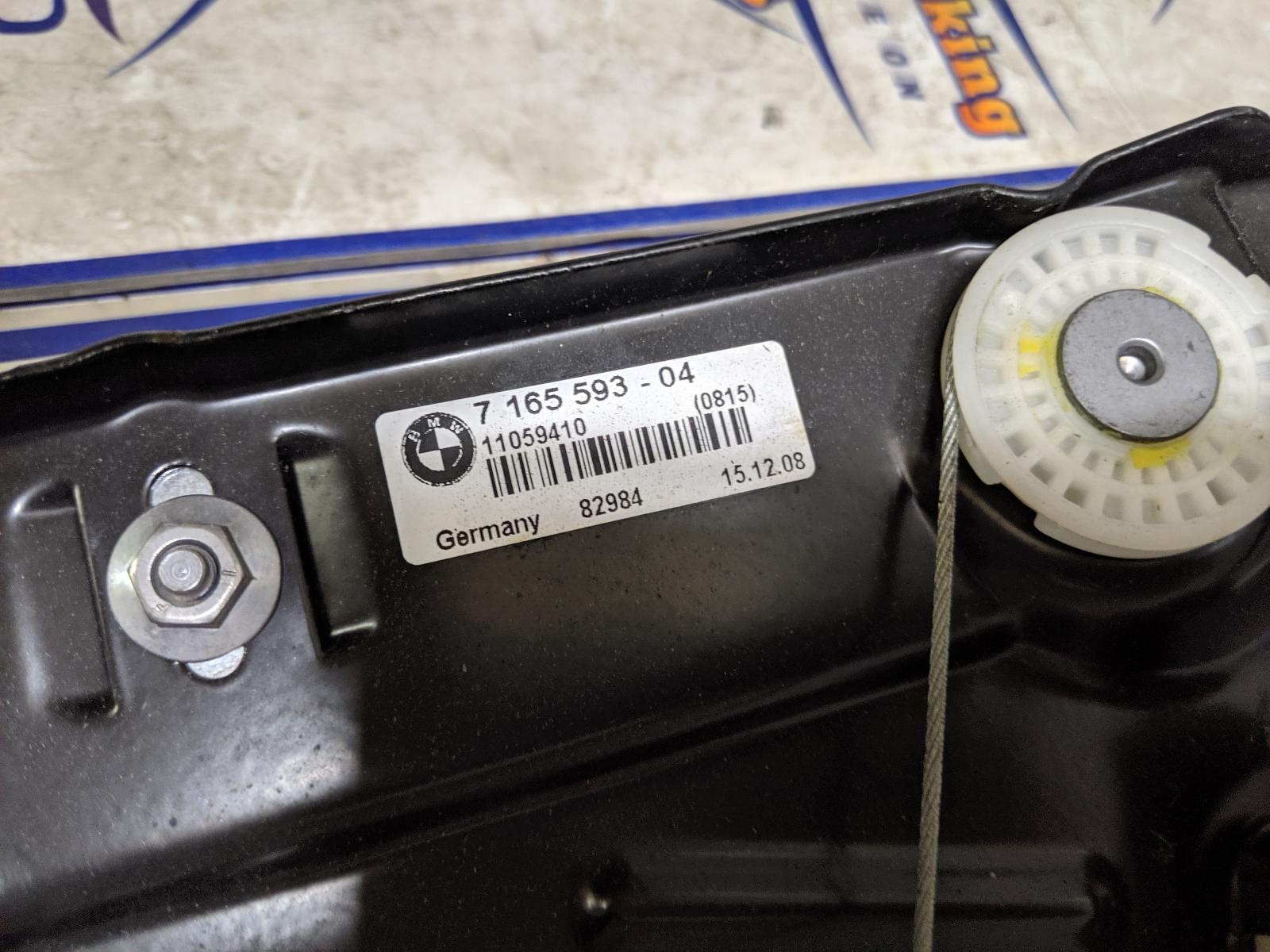 View Auto part Left Rear Wnd Reg/Motor Bmw 1 Series 2009