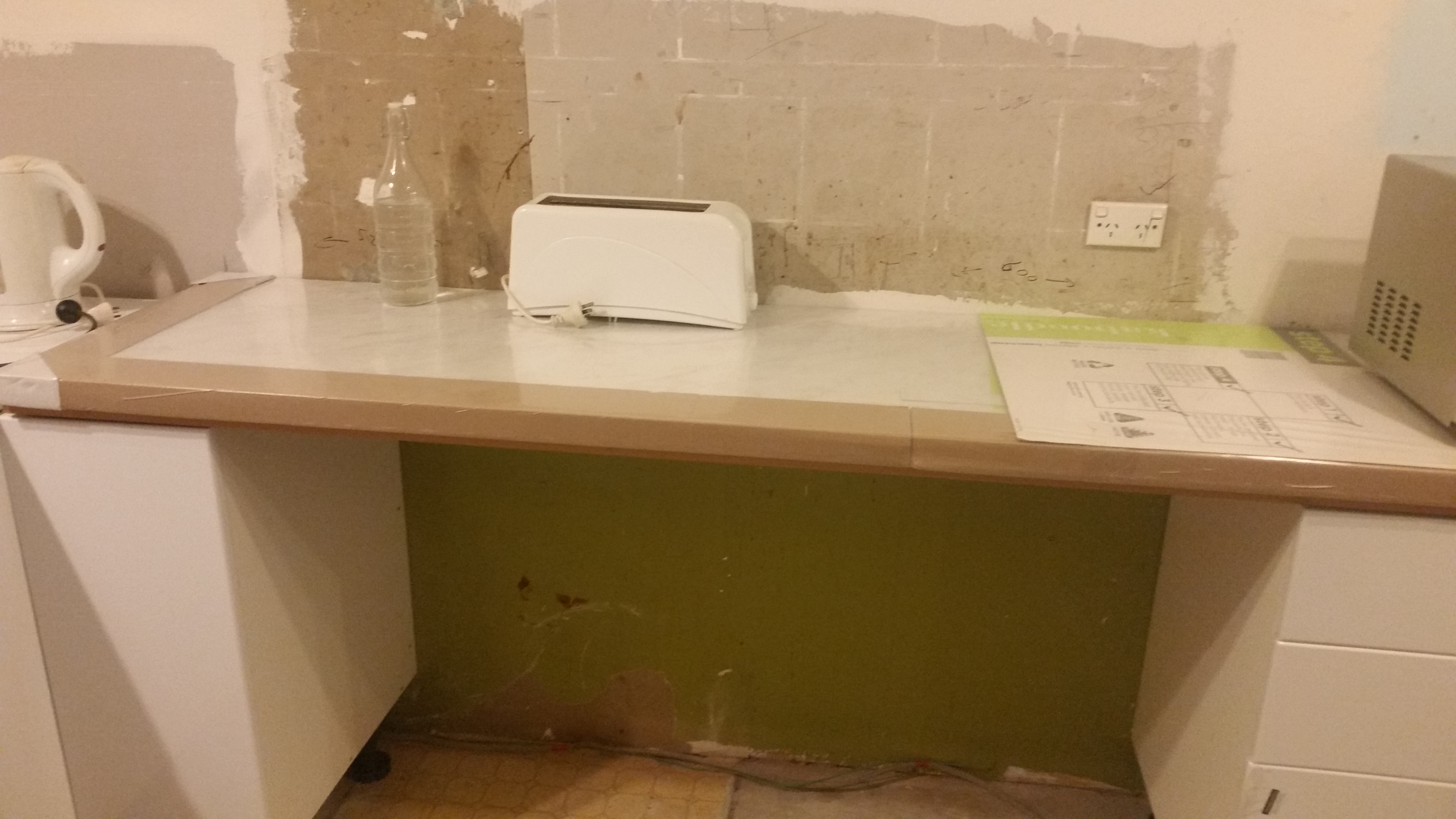 Join Laminate Benchtops Mm Fit Kitchen Carpenter required in