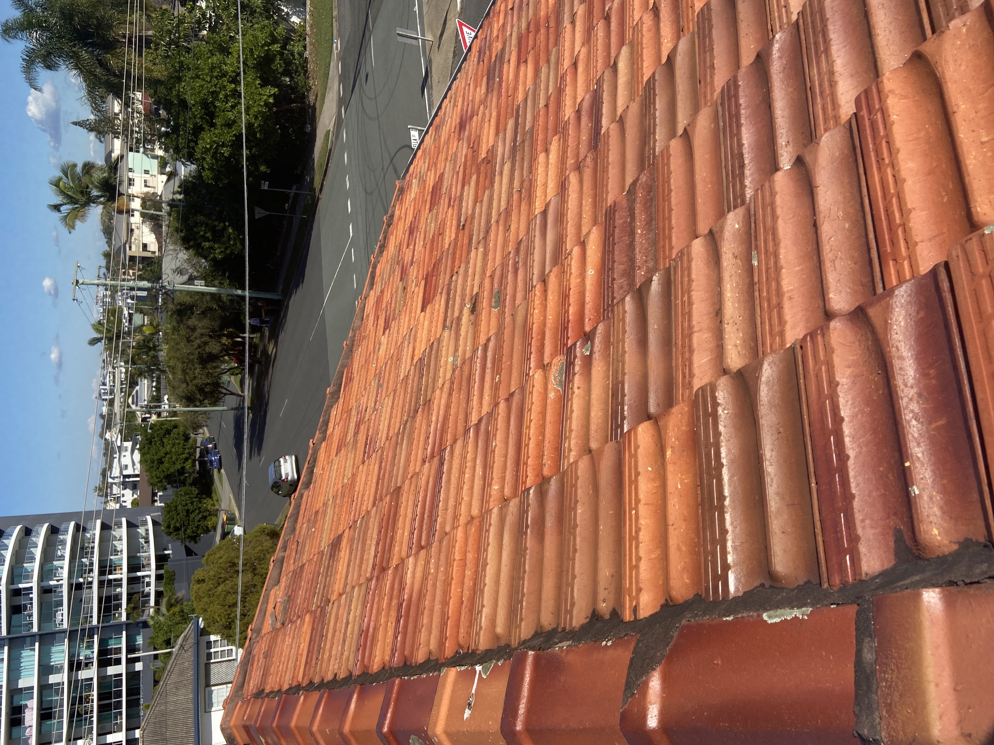 Pointing Terracotta Roof Tiles Redcliffe L Roofer required in