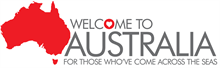 Welcome to Australia logo